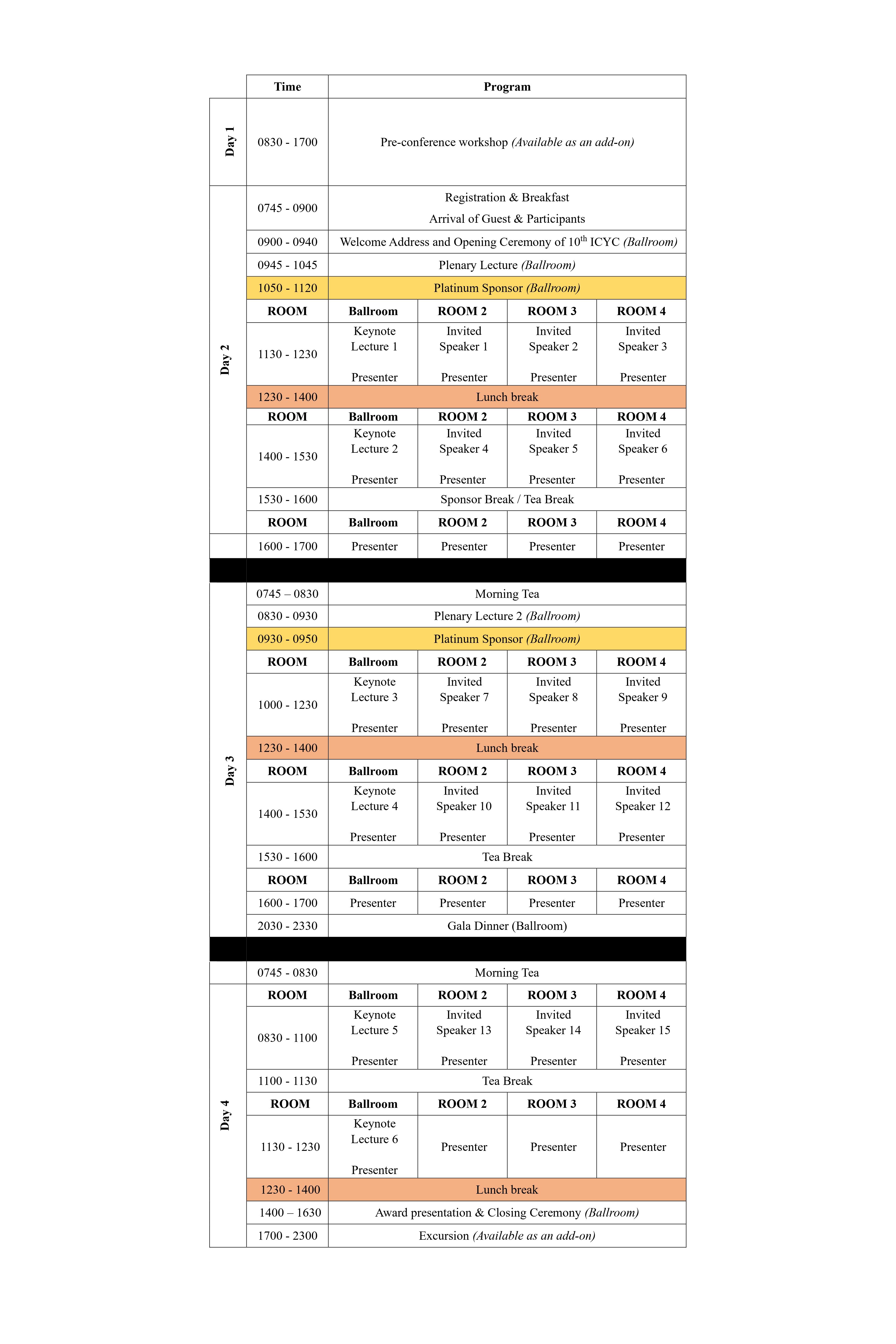 Program Book